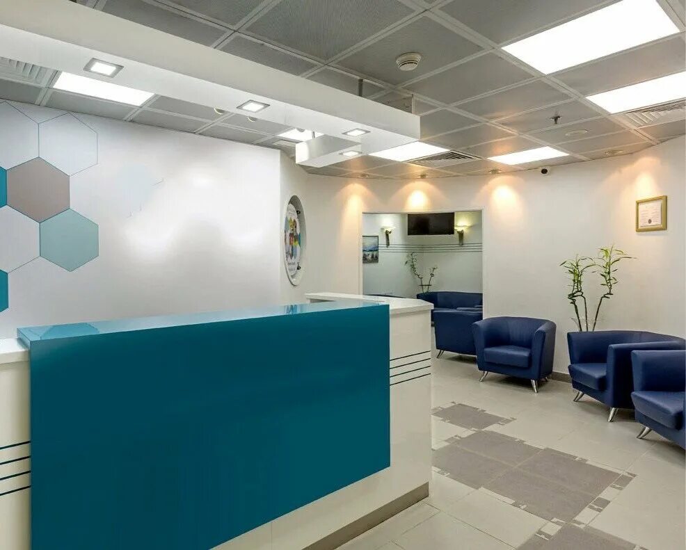 немецкая семейная клиника, санкт-петербург, варшавская улица. рецепция госпиталь сша интерьер. медицинское оборудование. частная клиника. частная клиника.