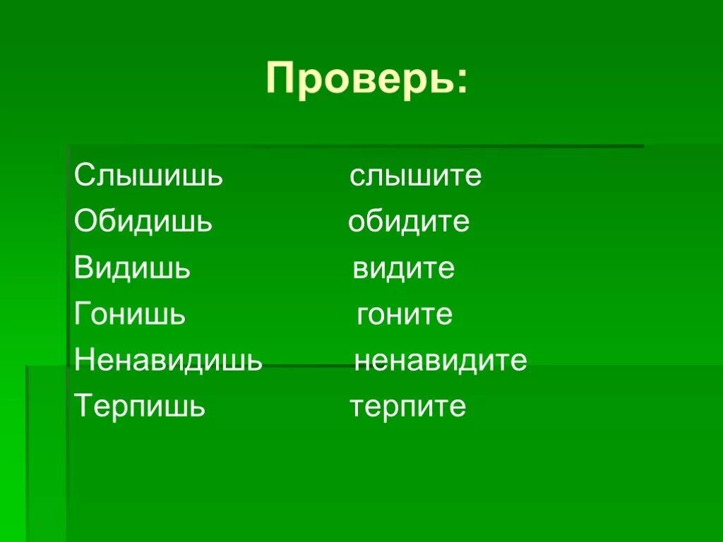 Проверишь слышимая. Глаголы исключения таблица. Исключение картинка. Вытерпишь или вытерпешь. Видешь или видишь грамматическое правило.