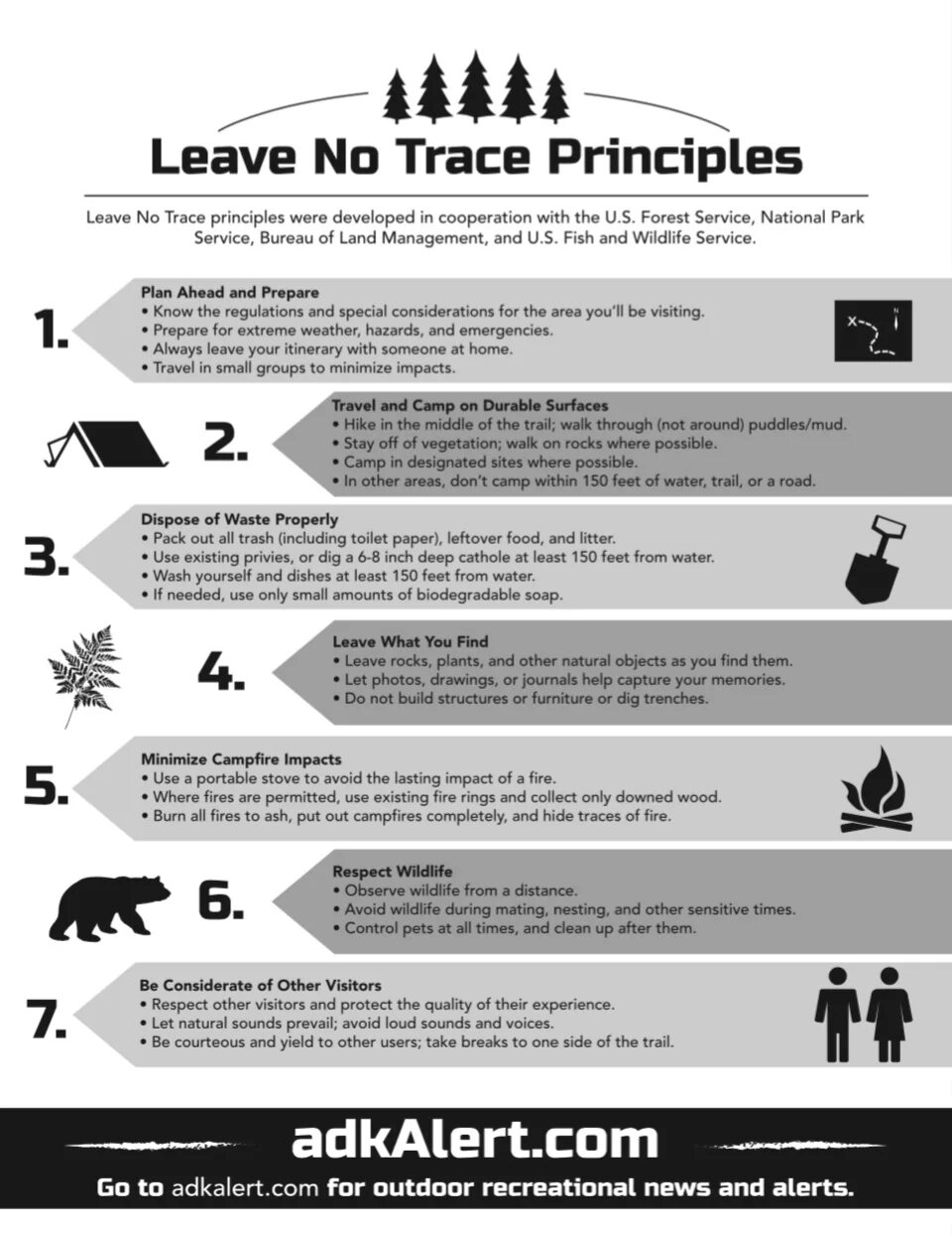 Leaves no traces