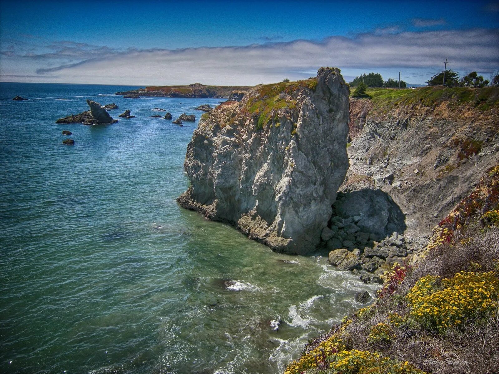 North California. Побережье Северной Калифорнии. Bodega Bay California. Берега Северной калифорний. Northern coast