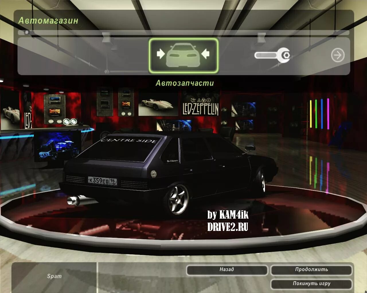 Моды на nfs underground 2. W124 для NFS Underground 2. ВАЗ 2112 для NFS Underground 2.