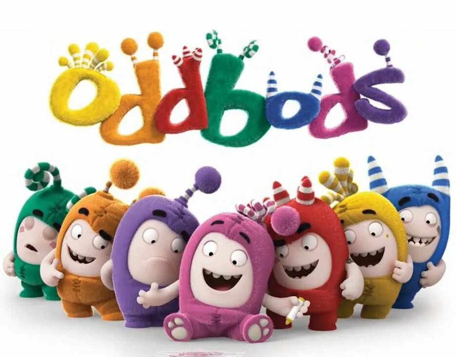 Герои Oddbods. Персонажи мультика Oddbods.