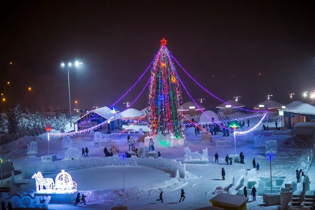 новогодние гуляния уфа. новогодняя уфа.