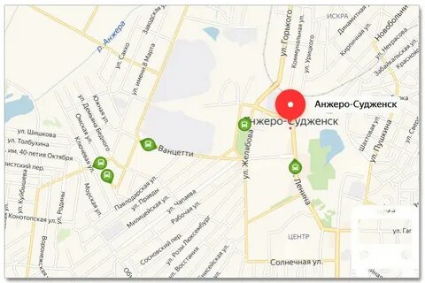 Карта автобусов шахты