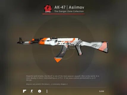 Asiimov well worn