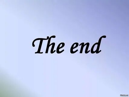 But in the end