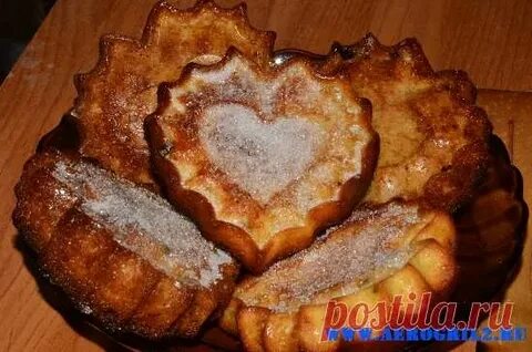Кексы в аэрогриле в силиконовой форме