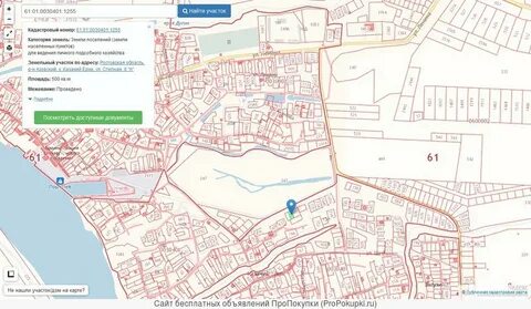 Публичная карта ростова