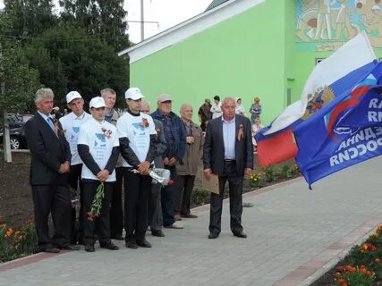 Открытие памятника в инжавино