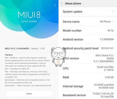 Redmi note 4 настройки