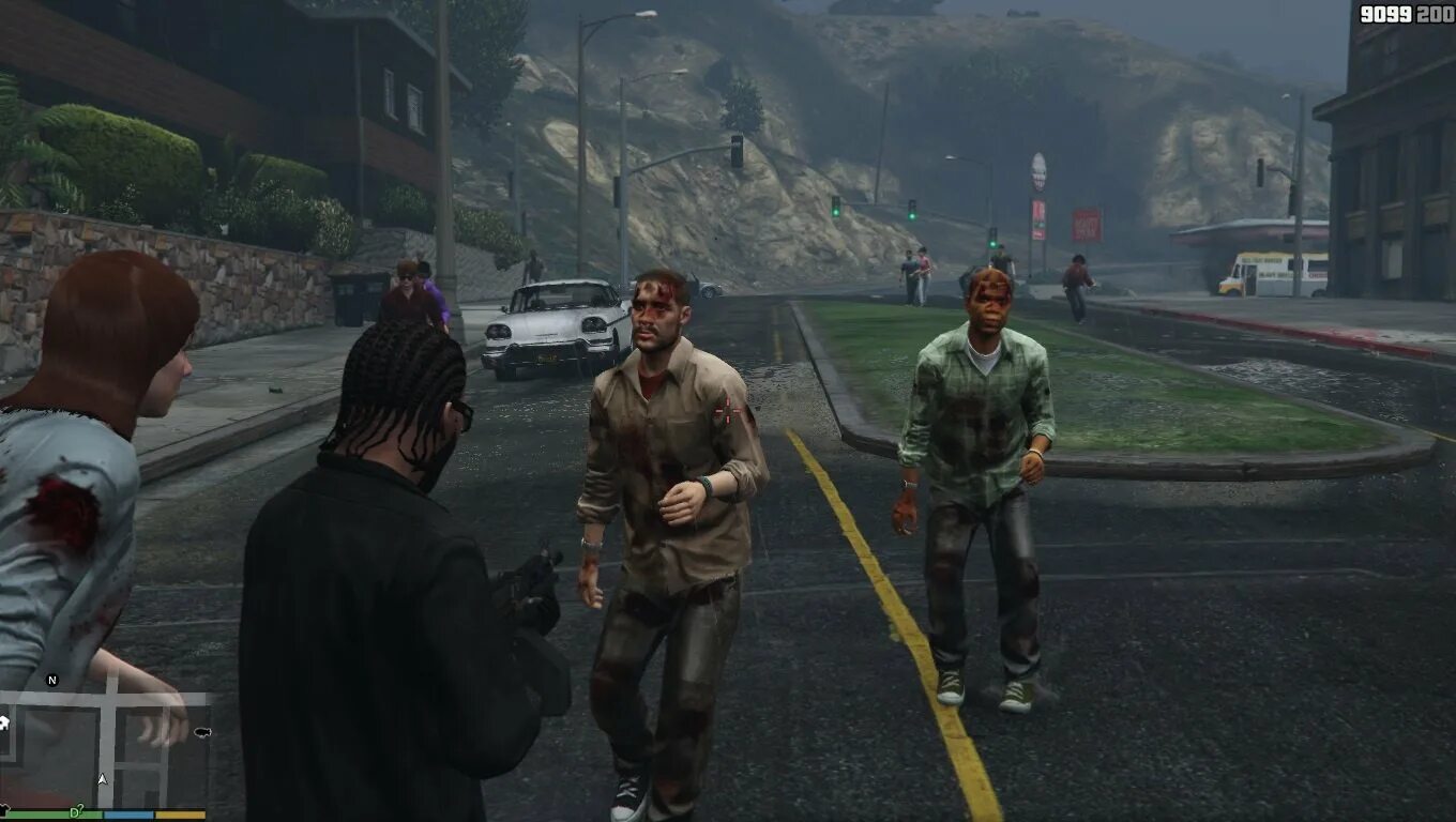 Grand Theft auto 5 зомби апокалипсис. Игра гта 5 зомби
