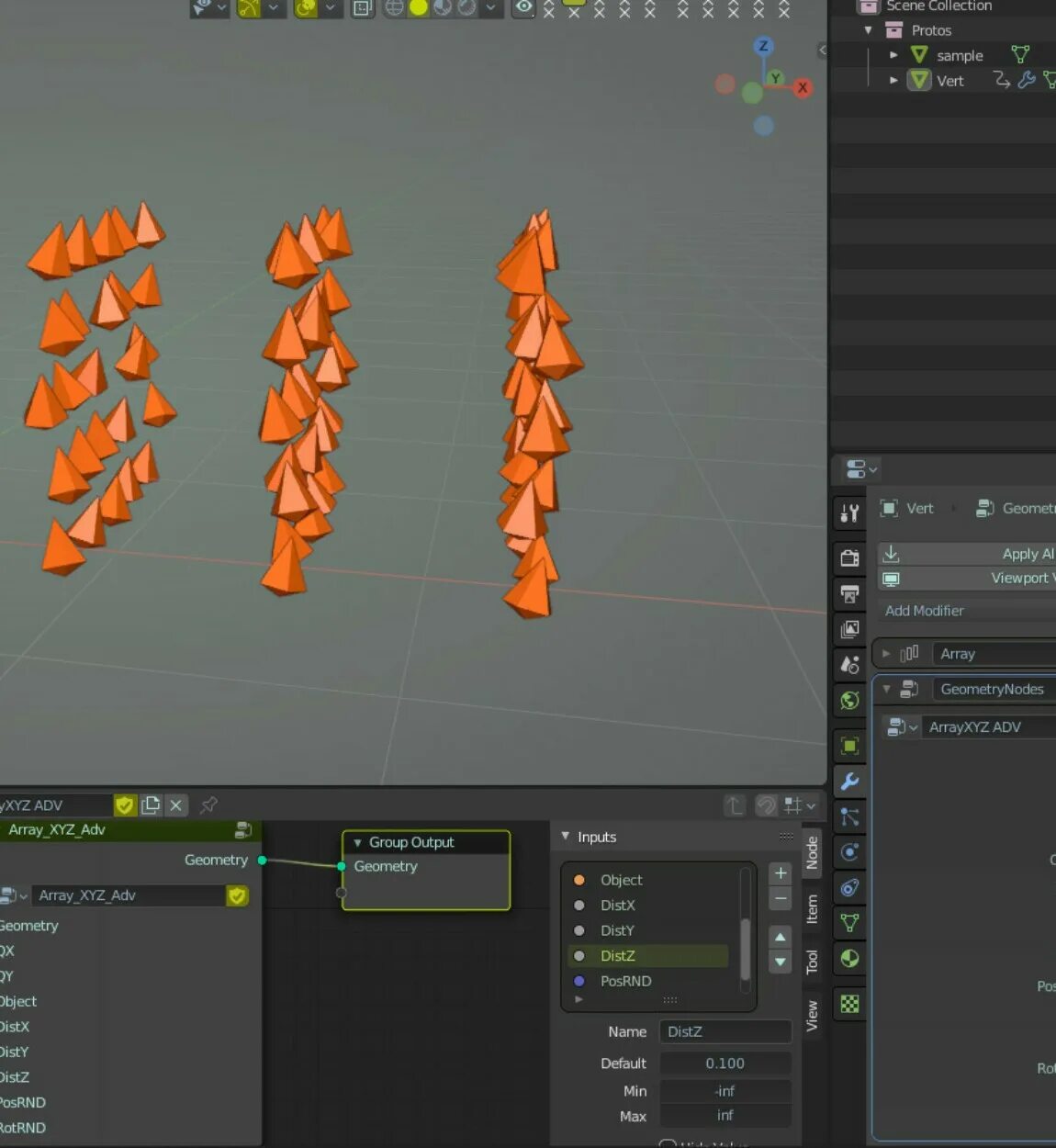 Node array. Модификатор array. geometry nodes вращение с заданным шагом. geometry nodes blender examples. group input geometry nodes blender.