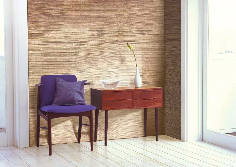 Jute wallpaper JUNGLE JUTE by Omexco