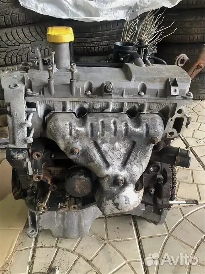 Продам двигатель рено логан 1.4 купить в Волгограде Запчасти Авито