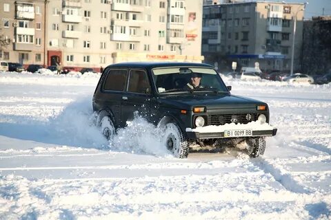 Нива зимой