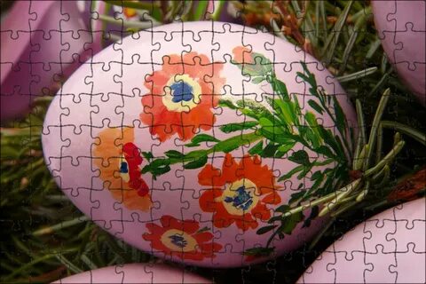 Painted eggs