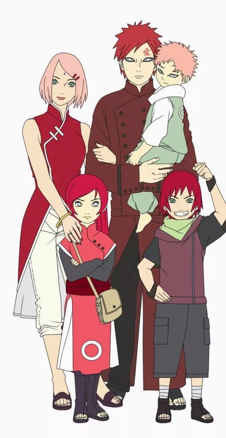 GaaSaku Wedding Anime naruto, Sakura uchiha, Gaara
