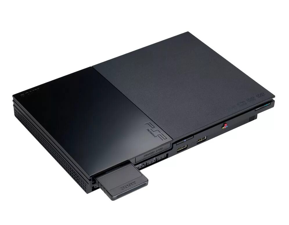 Стоит playstation 2. Sony ps2 slim. sony ps2 slim black. playstation 2 slim. ps2 super slim выставочная.