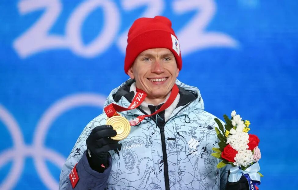 Лыжники золотая медаль