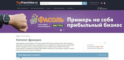 Выгодные франшизы отзыв