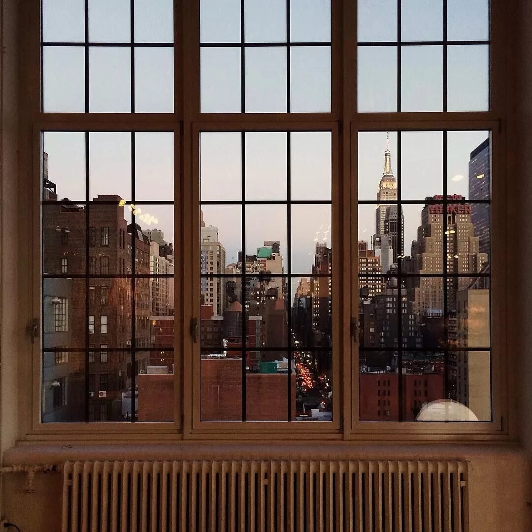 The windows is open
