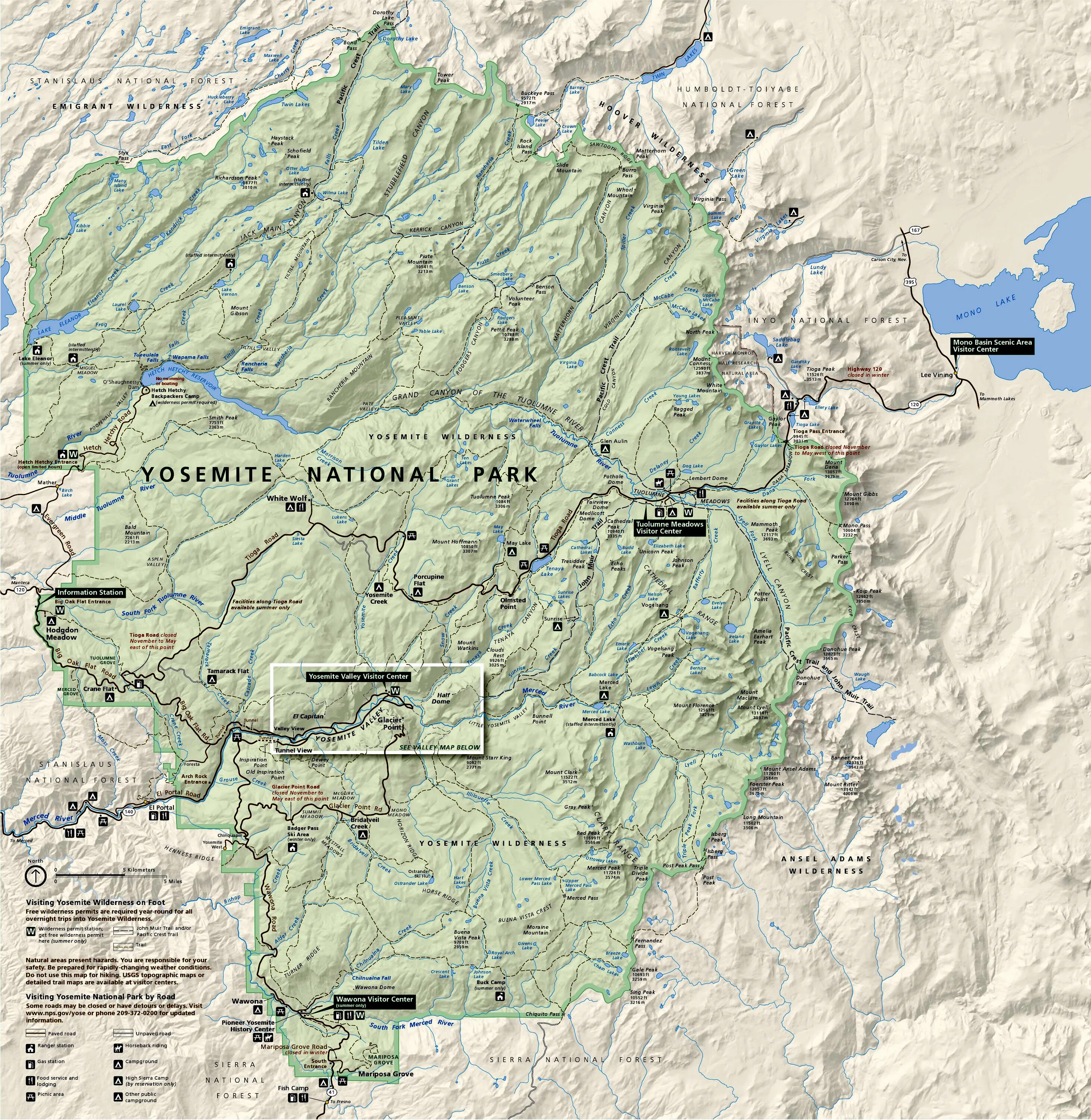 Водопад йосемити на карте северной. Yosemite National Park Map. Йосемити национальный парк на карте. Водопад Йосемити на карте. Йосемитский национальный парк на карте Северной Америки.