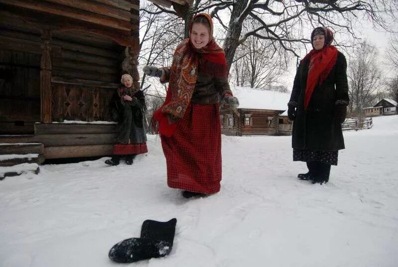 Башмачок бросали