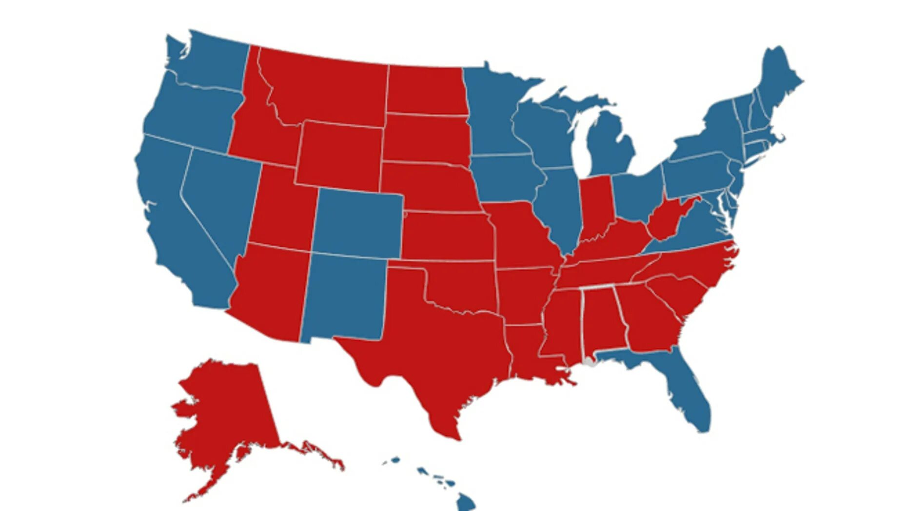 Ращлел США красный синий. Red in USA. America Grant. South Carolina Red or Blue. State coloured