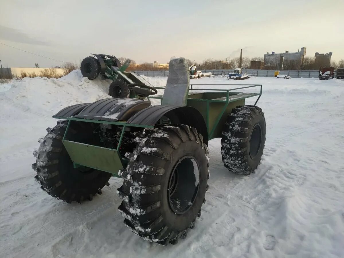 ЗИС-5М плавающий снегоболотоход каракат с переломной рамой - ЗИС 5 - Вологда Вез