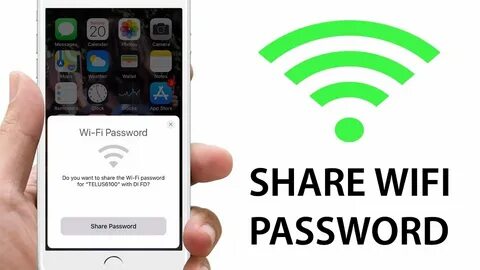 Как поделиться wi fi