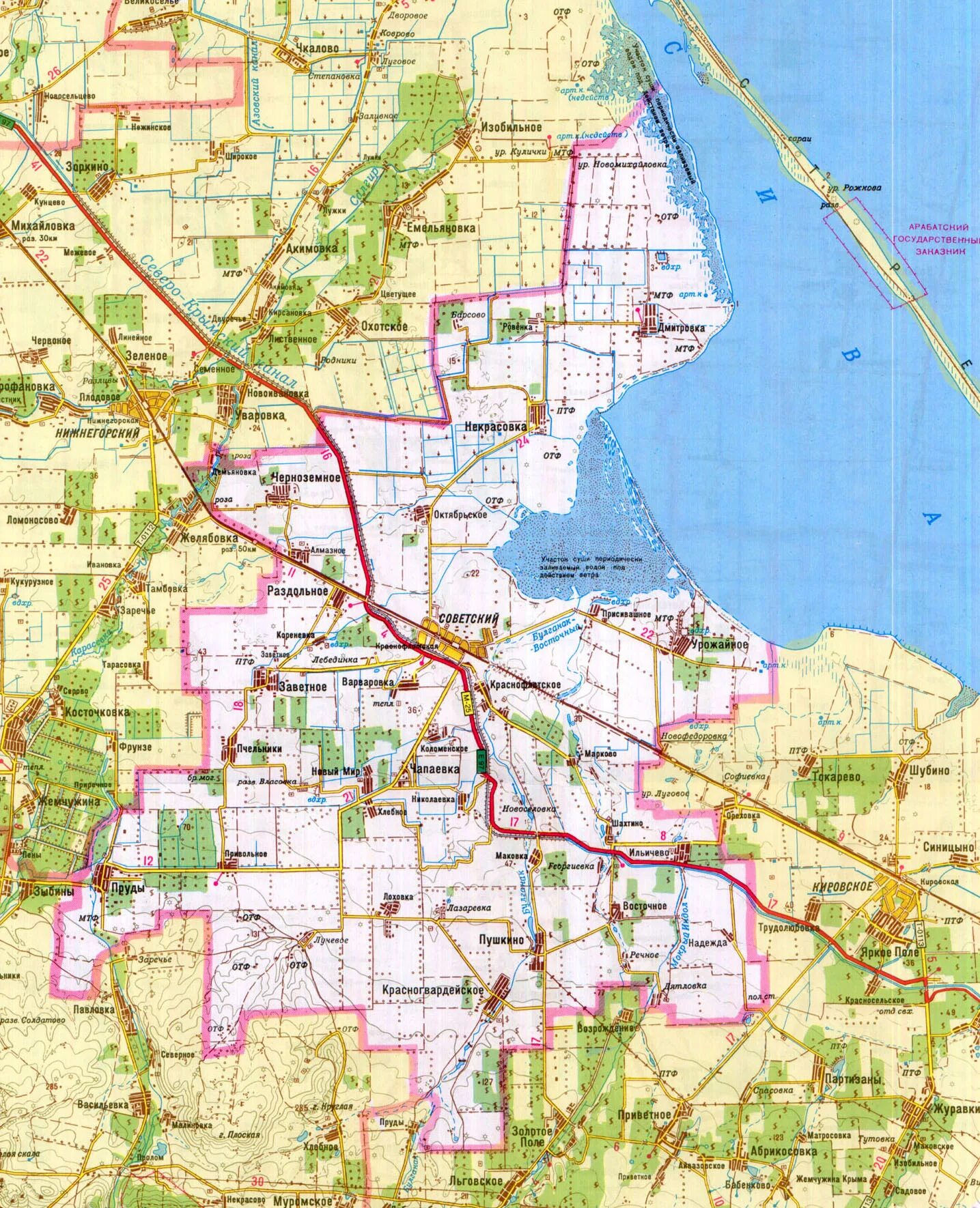 Советский район Крым карта. Карта советского района Республики Крым. Поселок Советский Крым на карте. Крым Советский район пгт Советский на карте.