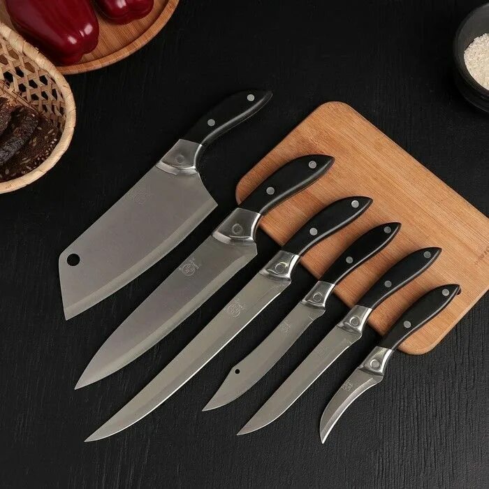 Кухонные ножи набор отзывы. Ножи санлиу 666. Ножи 666 Sanliu. Нож кухонный Sanliu 666. Ножи 666 Sanliu производитель.