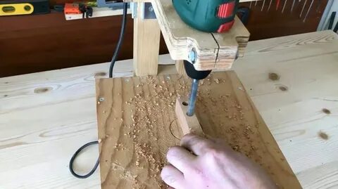 Отверстие в брусе