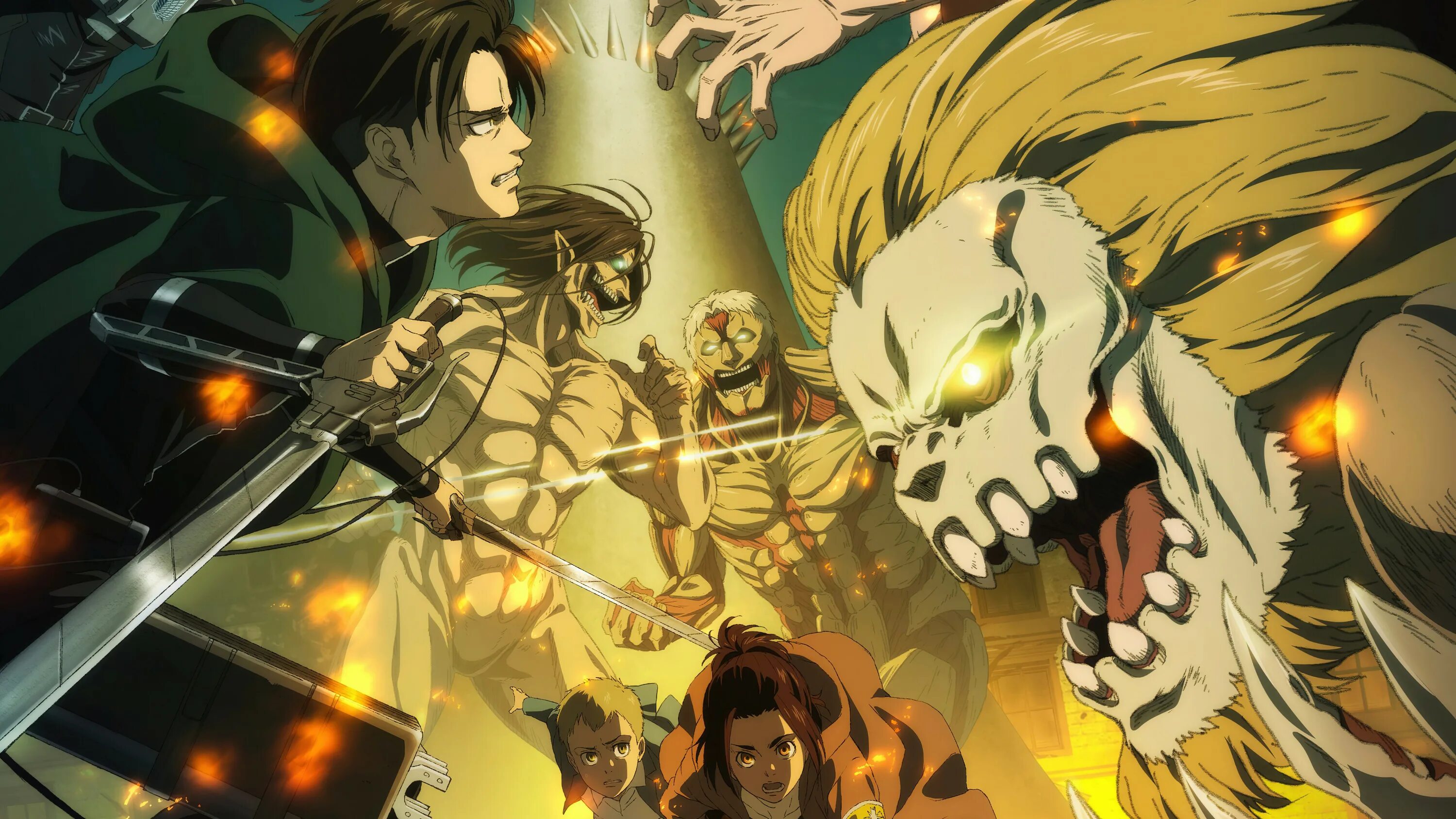 Attack of the titans. Attack of the titans