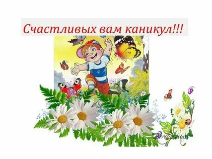 Картинка начало каникул