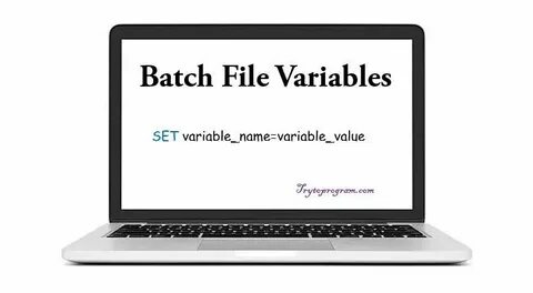 Batch variable
