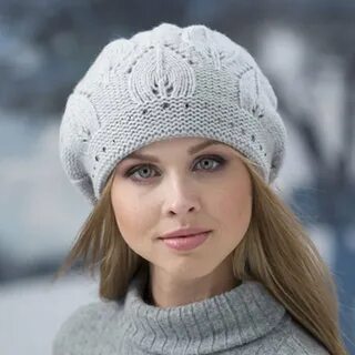 Связать красивые шапочки спицами
