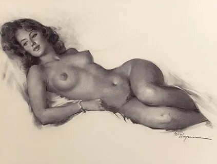 Рисунки на голых девушках