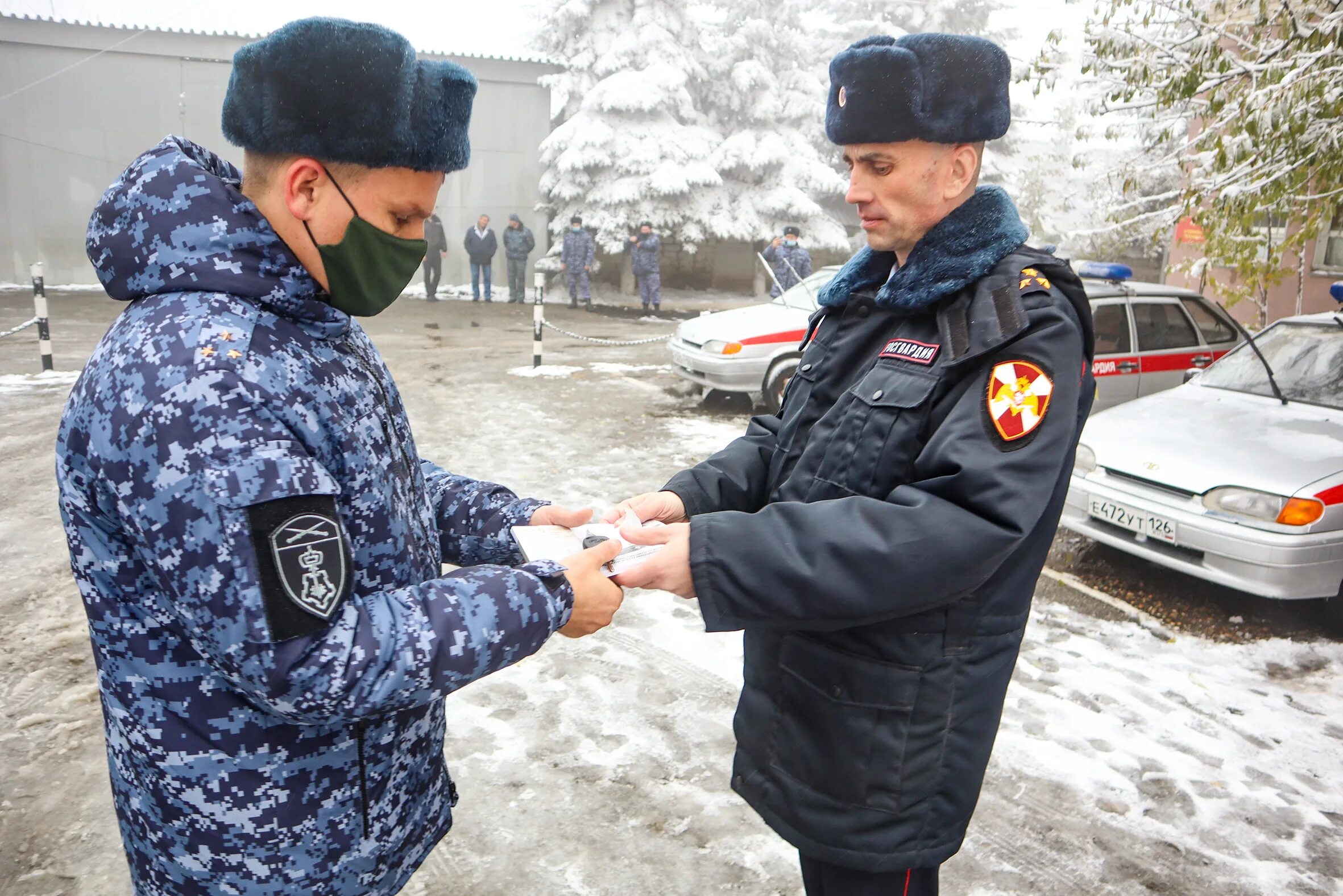 Ово Росгвардия вневедомственная охрана. Форма ово ВНГ зимняя. Росгвардия ово Невинномысск. Ово росгваолия форма. Форма сотрудников росгвардии