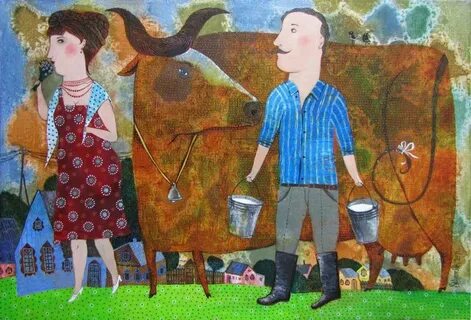 Наивное искусство художники