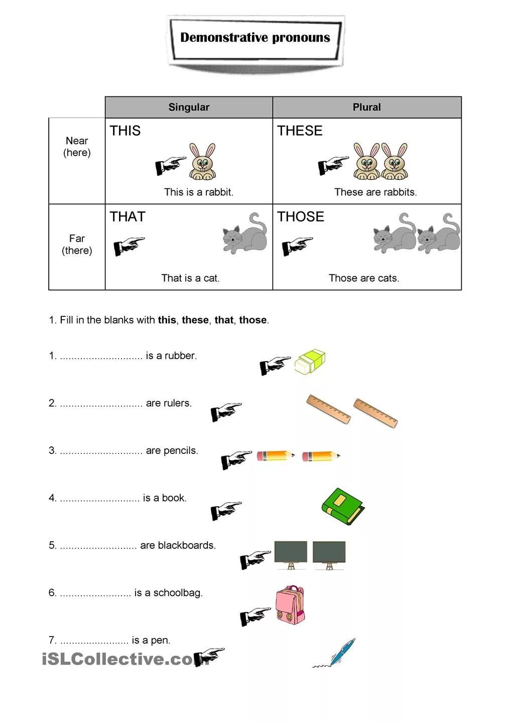 Demonstrative pronouns задания. This that these those упражнения. Указательные местоимения Worksheets. Those these задание для детей. Упражнения на this these