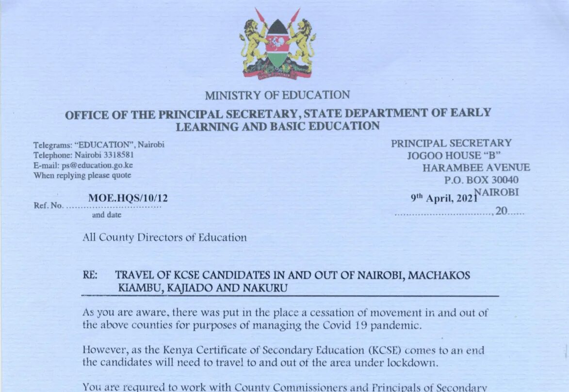 Certificate of secondary education. Certificate of secondary education