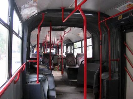 Красный автобус самара
