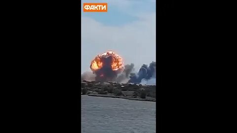 В севастополе взорвалась ракета