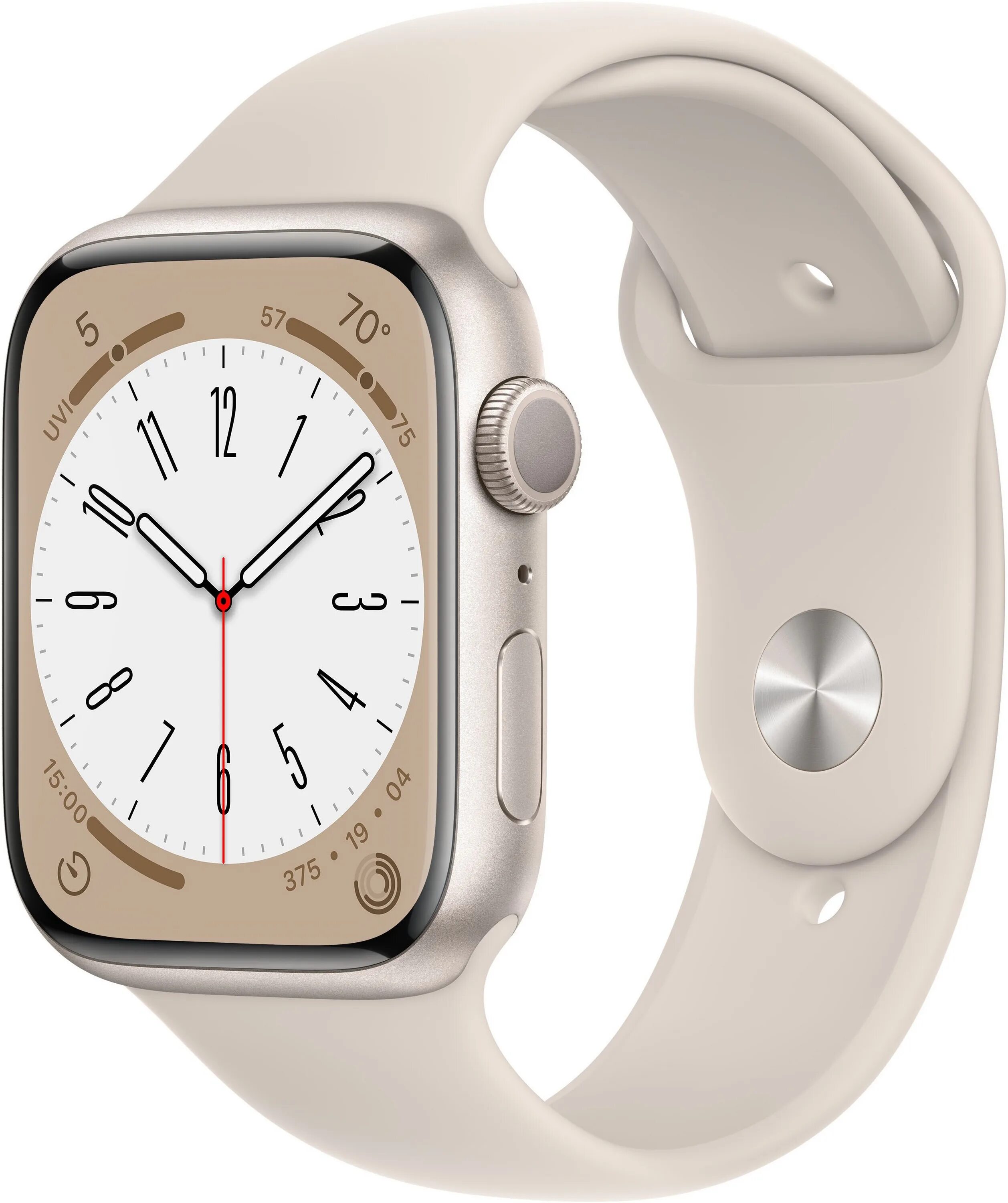 Apple watch Series 8 45mm. Apple watch 8 45mm Starlight. Apple watch Series 8 GPS 45mm Starlight Aluminum Case. Эппл вотч 8 Starlight 45. Watch series 9 сияющая звезда