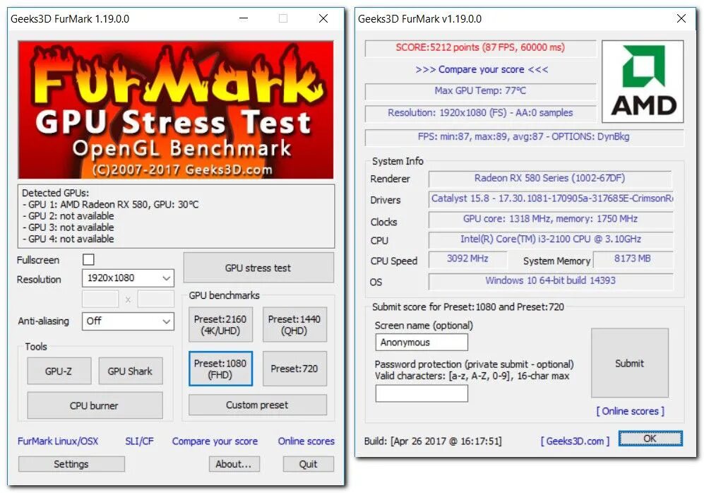 Geeks3d furmark. FURMARK RX 580 8gb. Фурмарк RX 580 8 GB. Geeks3d FURMARK score этоrx470.