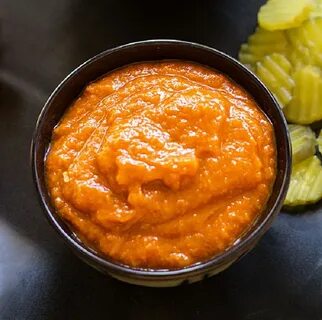 Соус из печеных овощей