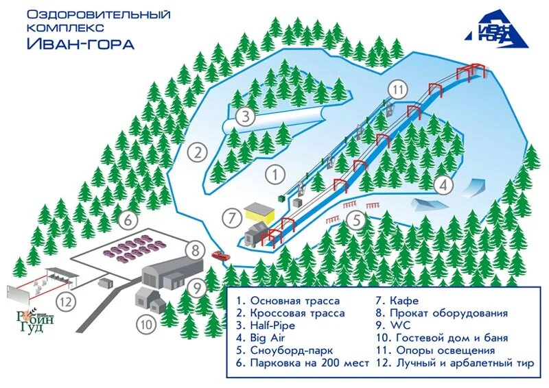 Гамово Пермь горнолыжная база.