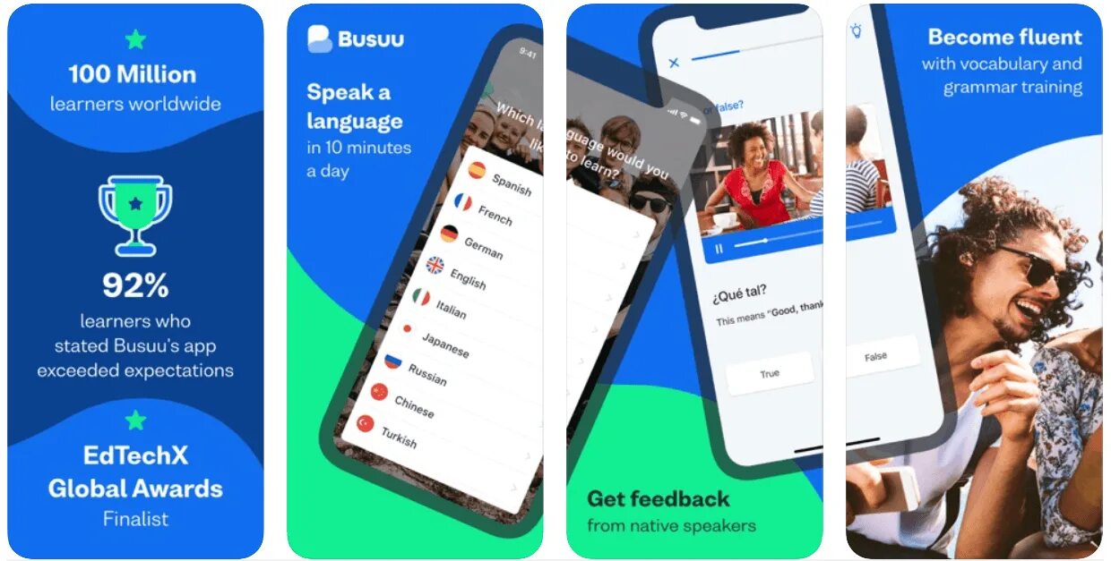 Приложение language. Busuu mobile app. language learning apps.