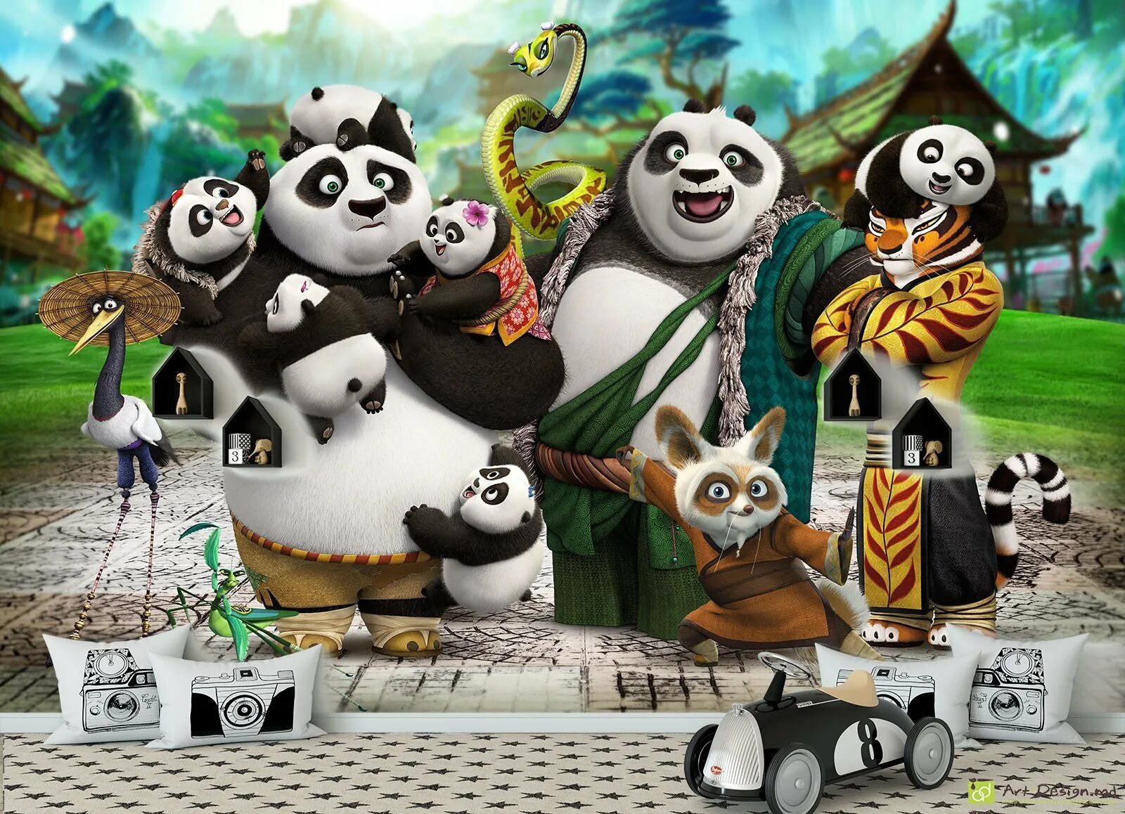 Kung fu panda ajoyib afsonalar uzbek